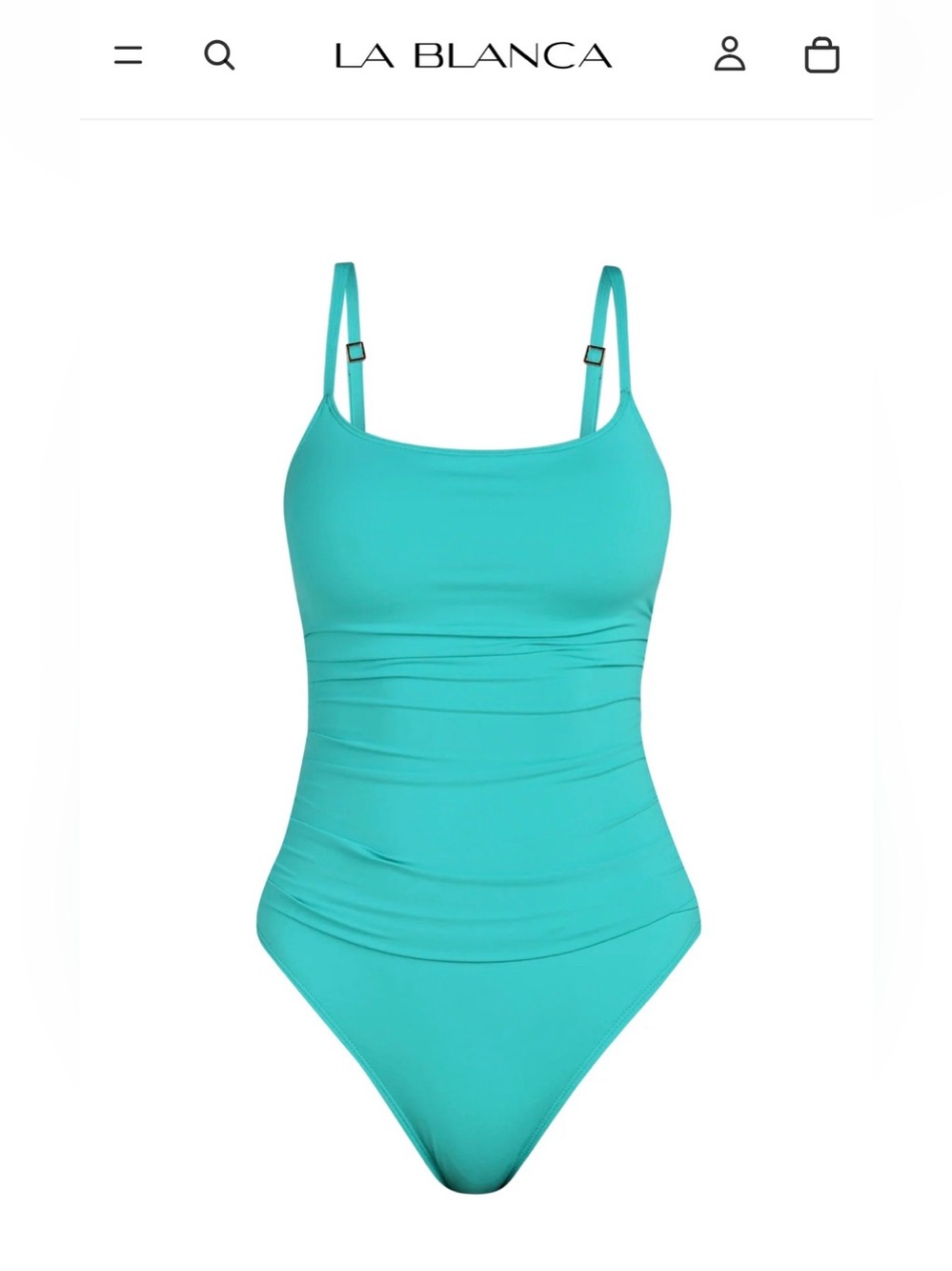 La Blanca Island Goddess Lingerie One Piece - Calypso